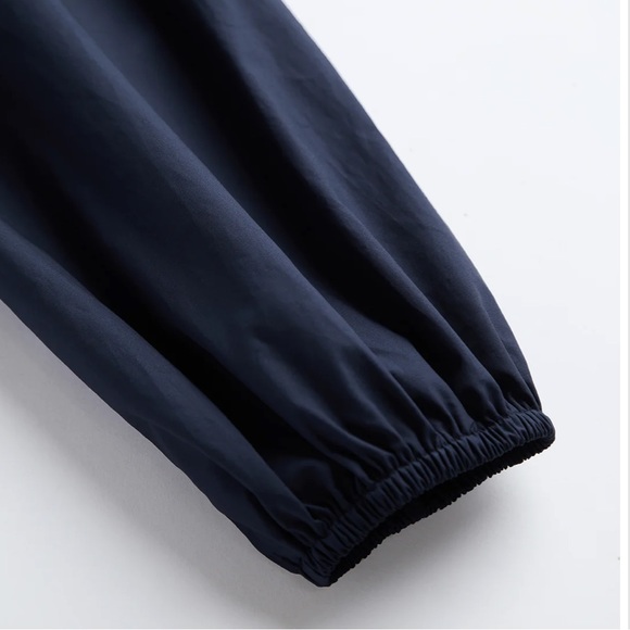 Commense Top, Size Small, Navy Blue, Waxy Sea Long Sleeve Top 💙 - Picture 4 of 4